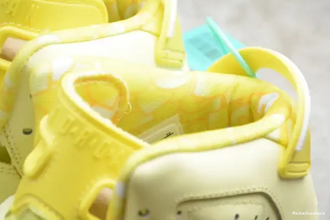 MaikeSneakers Floral (GS) Jordan 6 Yellow 543390-800 Dynamic Retro Air 0426